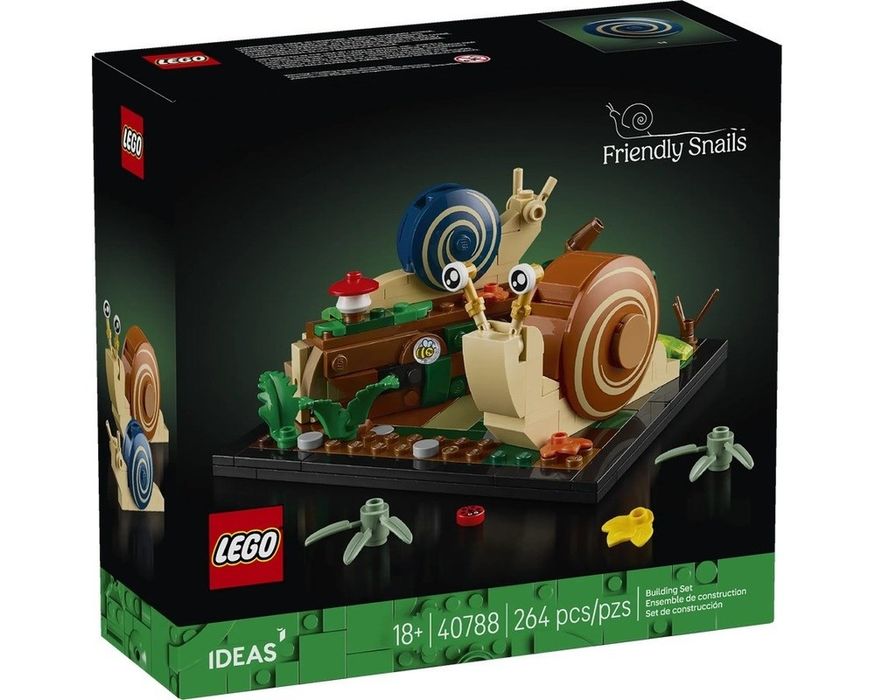 Lego friendly snails Лего улитки