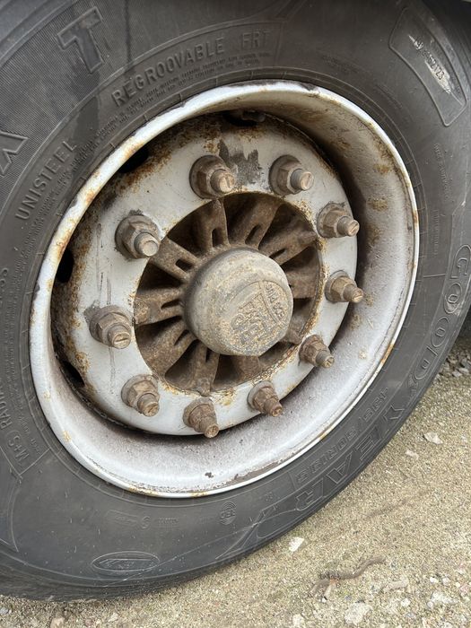 Naczepa Firanka  MEGA/ KRONE / BPW eco plus / HACCON  / 2012