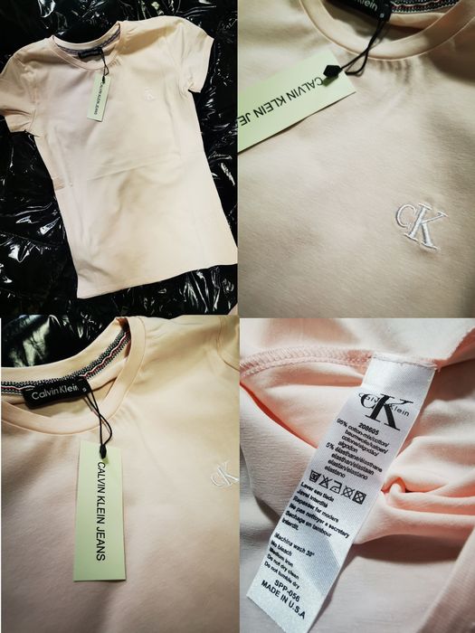 Koszulki damskie Ralph Lauren Calvin Klein CK kolory premium