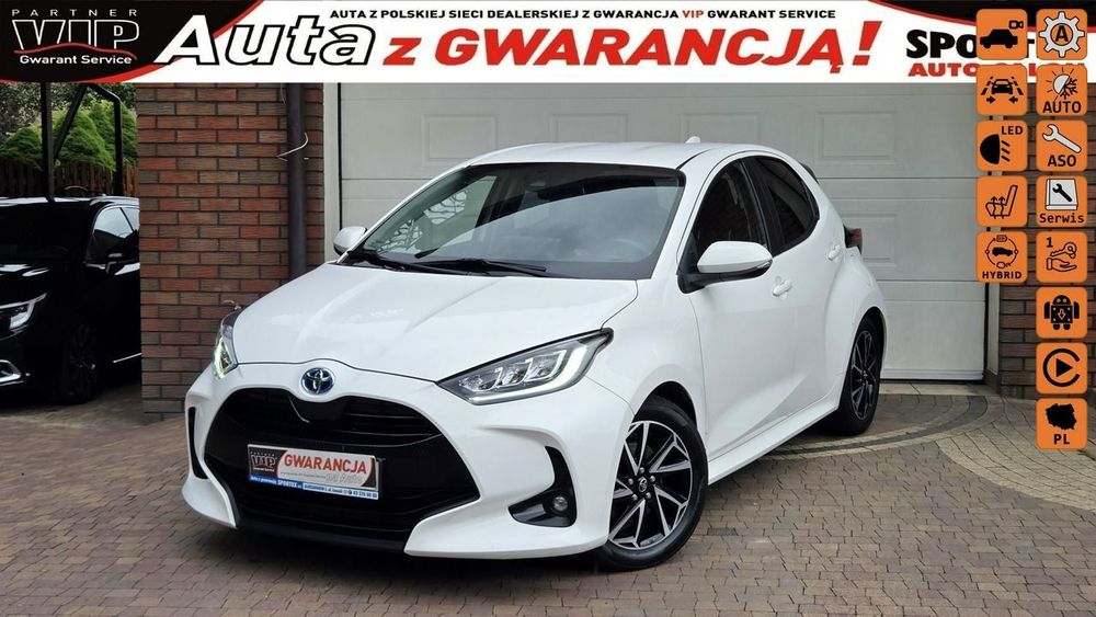 Toyota Yaris 1.5 Hybrid 116 KM COMPORT, Salon PL,I WŁ,Serwis ASO,bezwypadkowy f.vat