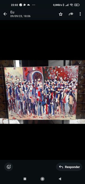 Original do pintor Christian Nertz