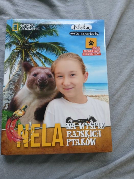 Książka z serii Nela mała Reporterka " Na wyspie rajskich ptaków