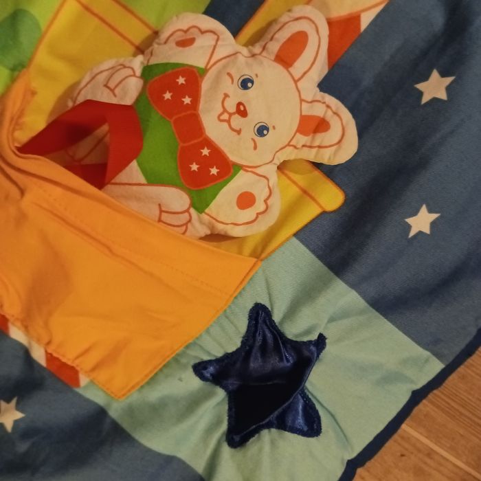 Manta de bebê sensorial