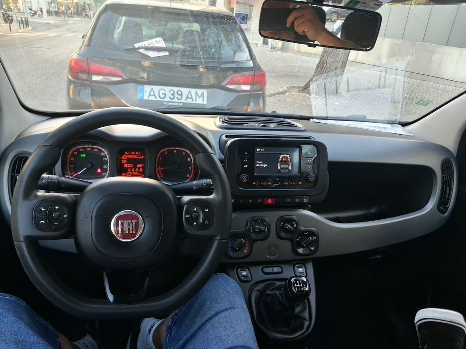 Fiat Panda Hibrido com sintama Gas GPL