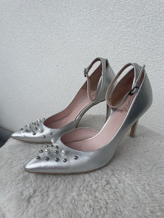 Loft37 buty szpilki Yes I do skórzane skóra 37