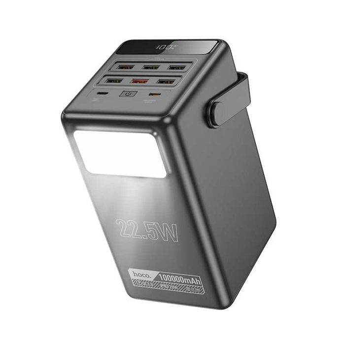 Повербанк Hoco DB03 100 000 mAh 22.5W максимальна ємність