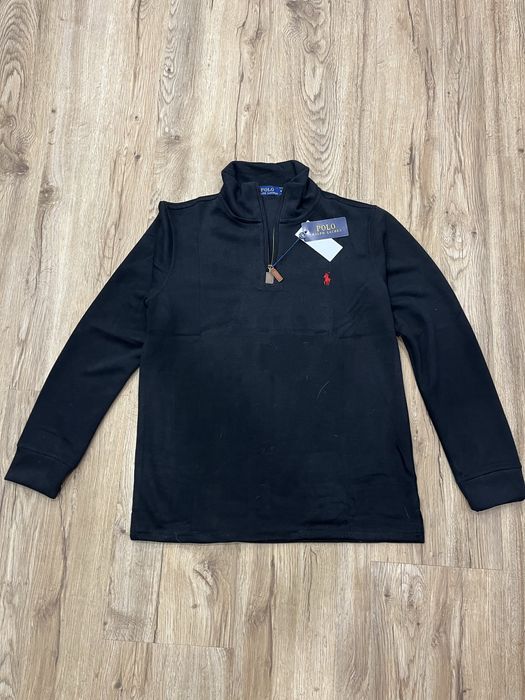 Polo Ralph Lauren Half-Zip Sweater – Black