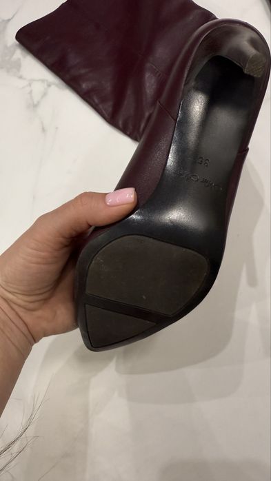 Стильні діночі сапоги/чоботи Mia May, р.35(23 см), дуже зручна колодка