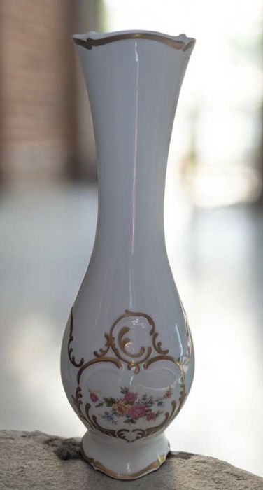 Wazon porcelanowy Krzysztof Wałbrzych – Złota Kolekcja – PRL