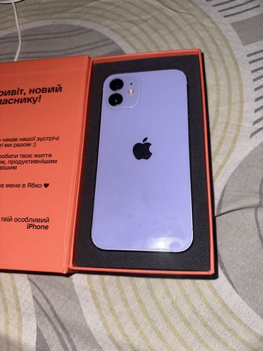iphone 12 128gb purple - купить мобильные телефоны и смартфоны