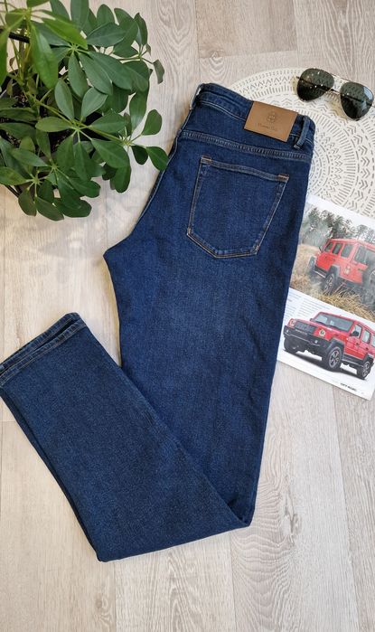Massimo Dutti męskie jeansy Slim Fit rozmiar L W34 / EU 44