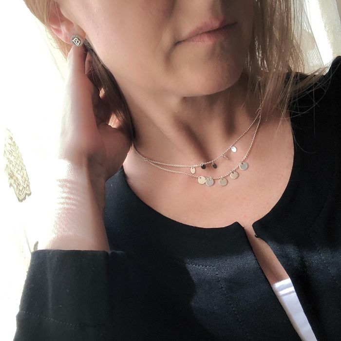 Знижка! Срібне кольє Thomas Sabo, Charm