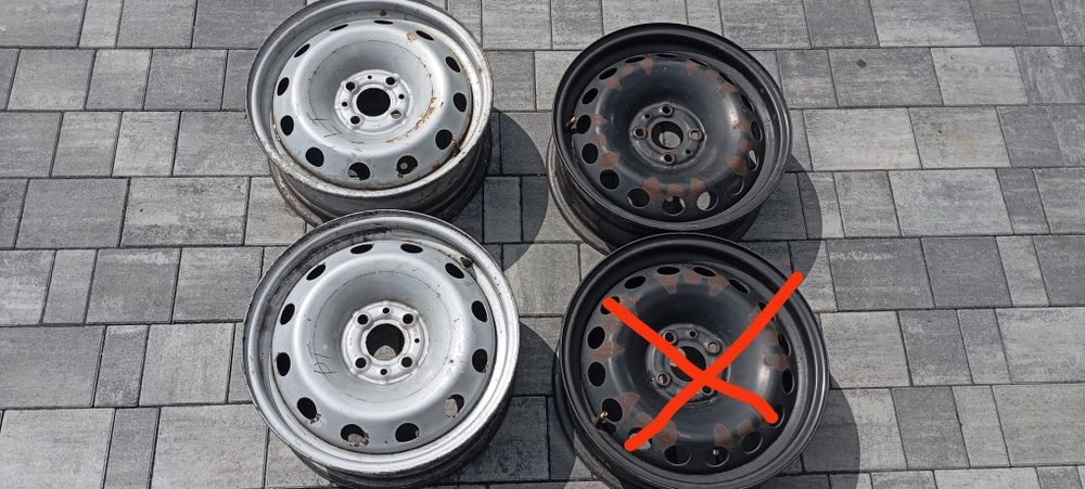Felgi stalowe 4x98 15 cena za 3 sztuki Fiat Ford