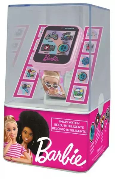 Interaktywny zegarek Smartwatch 10 funkcji Barbie BB00025 Kids Euroswan. Kids Euroswan