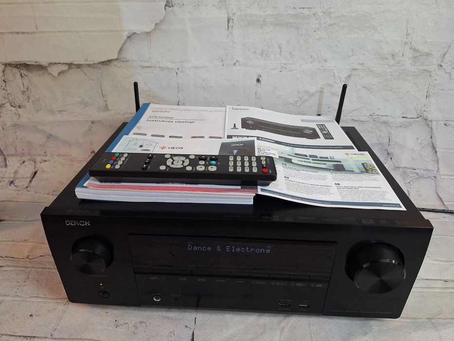 7.2 Denon AVR-X2500 WiFi BT HEOS Alexa Atmos Vision HDR Spotify