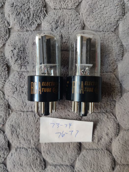 Para lamp  RCA 6SN7GTB