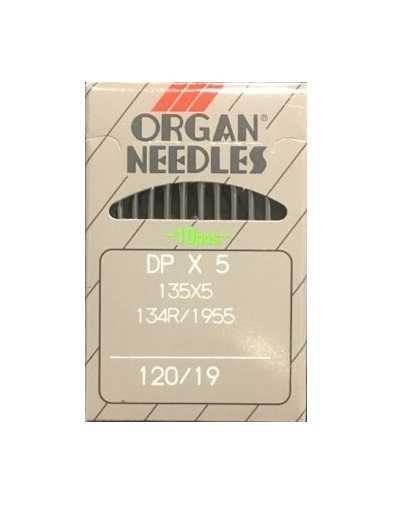 Igły z grubą kolbą do stebnówki 135x5, DPx5 gr 120