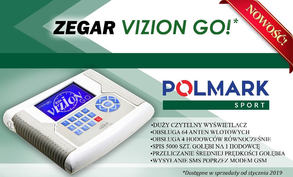 zegar vizion dla gołębi w Twojej okolicy? Sprawdź kategorię Zwierzęta