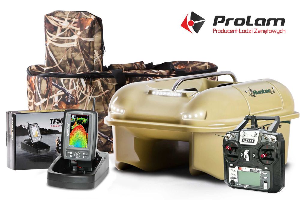 Łódka Zanętowa Hunter 650 z Echosondą-Producent-Wersja "Komfort"-Raty