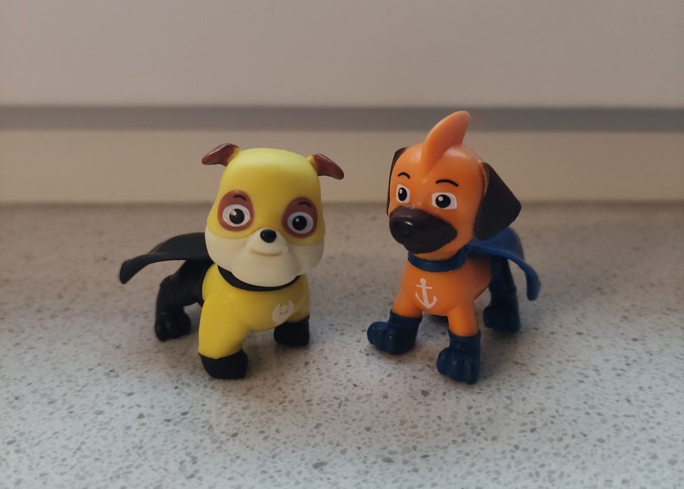 Psi Patrol Rubble i Zuma - 2 sztuki