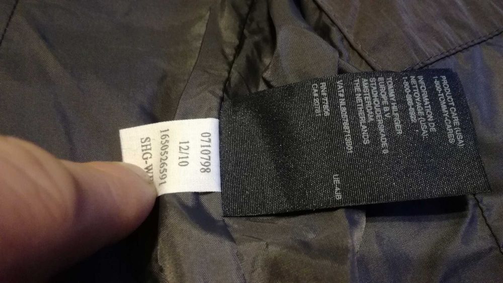 Damska kurtka przejściowa TOMMY HILFIGER r.S stan idealny