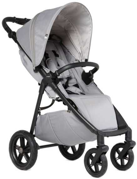 Прогулянкова коляска Mast M.4x PLUS Швейцарія світло-сіра легка