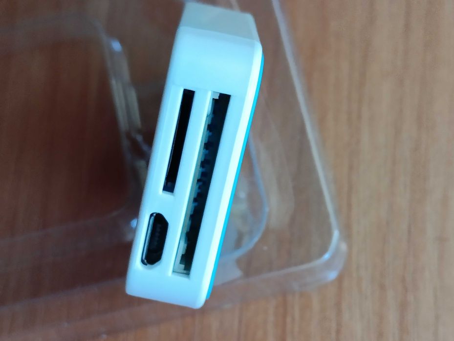 OTG micro USB card reader Кардрідер для телефона (micro SD, SD)
