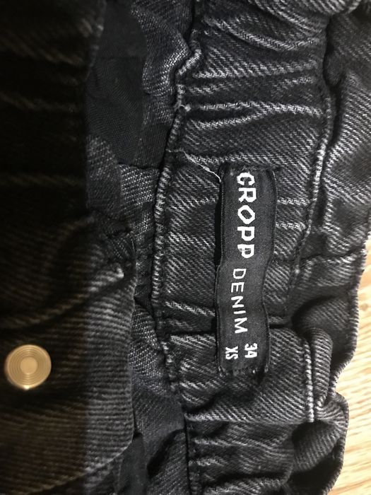 Jeansy spodnie Cropp XS (34)