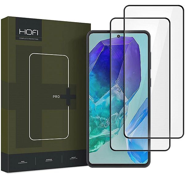 Szkło Hartowane Hofi Glass Pro+ 2-pack Galaxy M55/5g Black