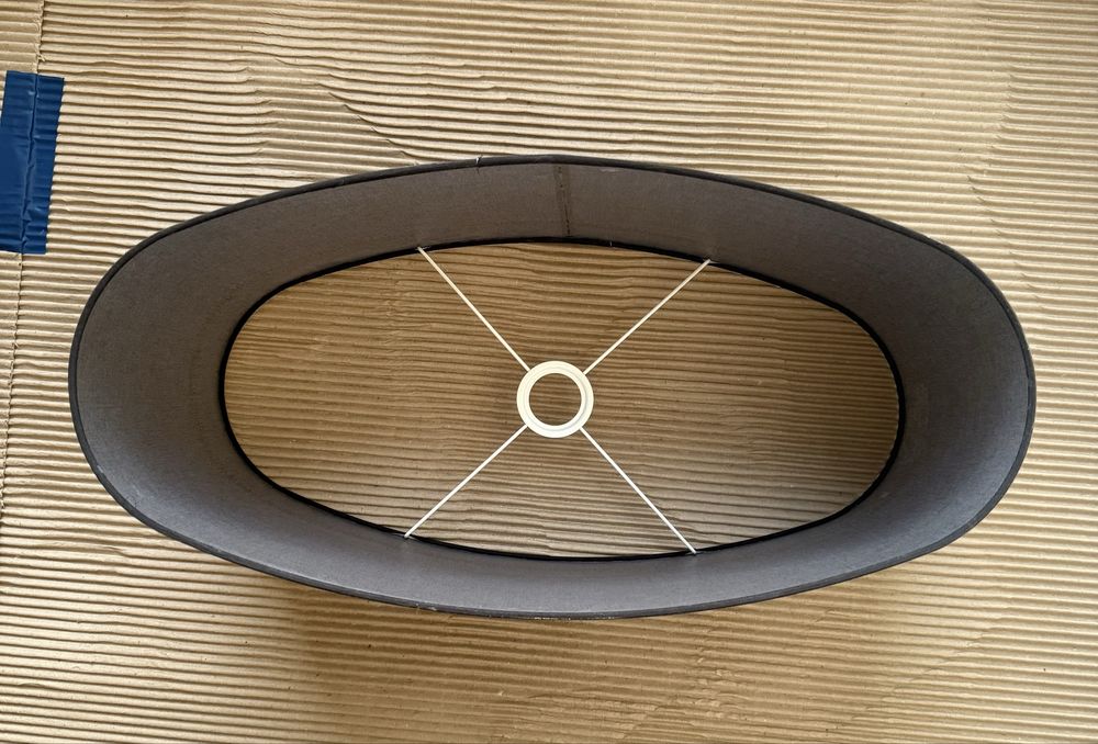 Abajur Oval Reversível Como Novo