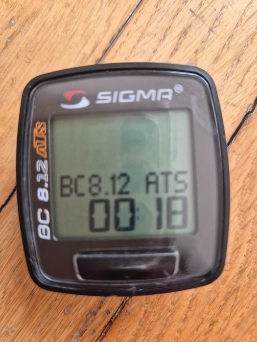 Licznik rowerowy bezprzewodowy Sigma BC 8.12 ATS