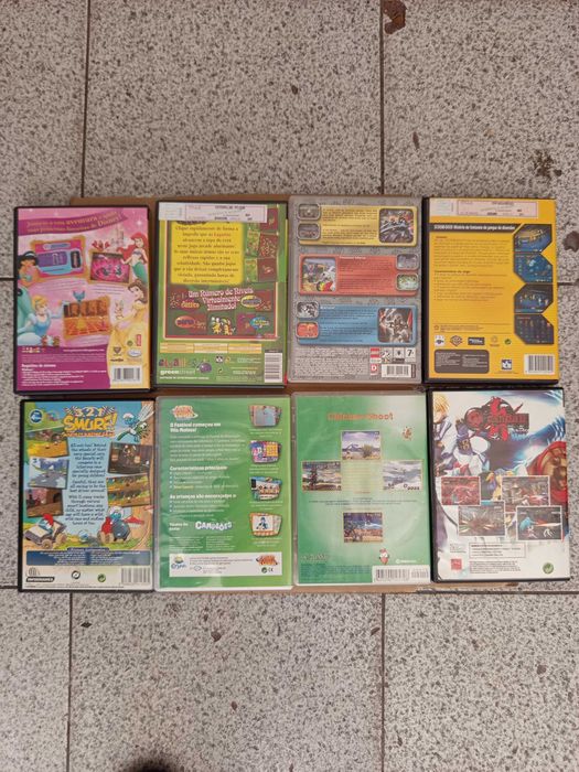 Lote de 8 Jogos de PC