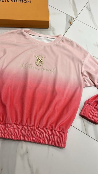 Victoria’s secret welurowa bluza ombre M