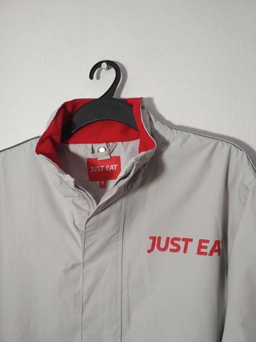 Just Eat wiatrówka lekka kurtka streetwear M