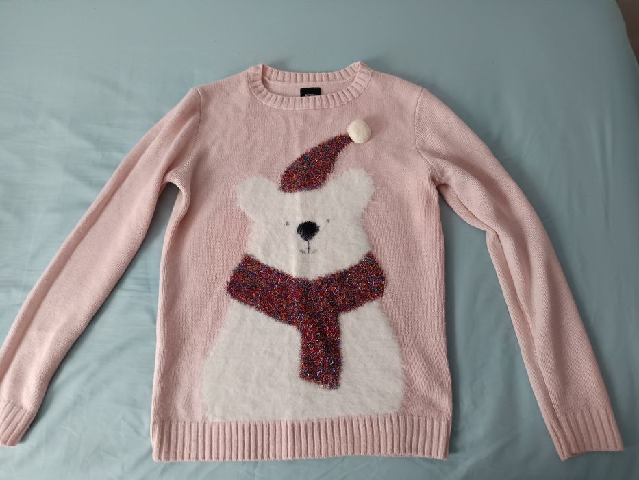 Sweter damski z misiem