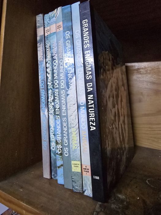 Livros antigos de coleção Os Grandes Enigmas
