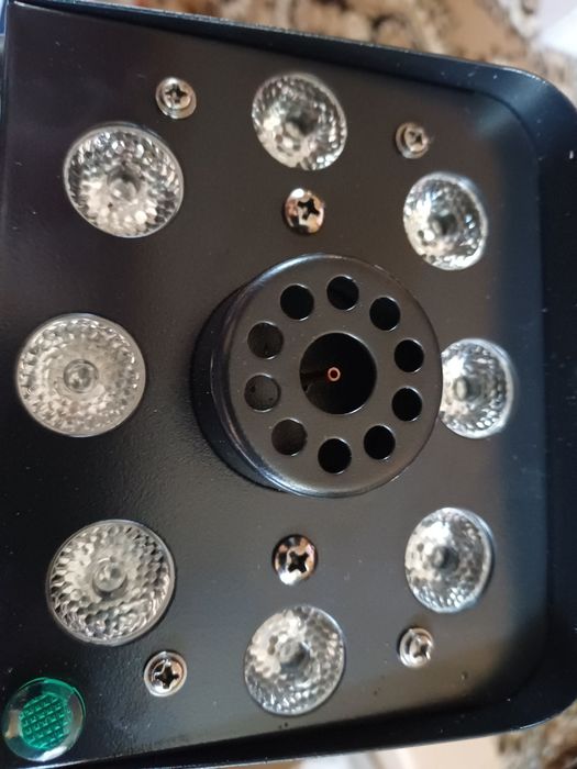 Дим-машина AGPTEK 500W з RGB LED підсвіткою