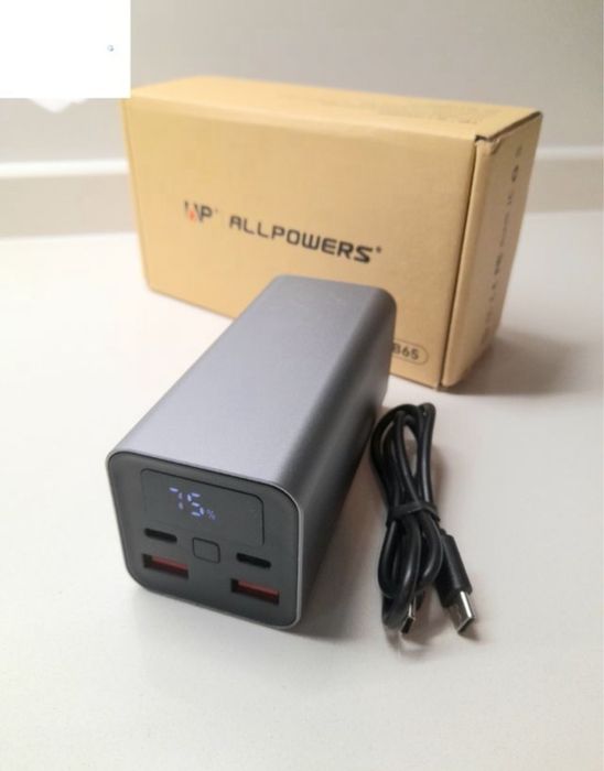 Powerbank all powers 65w banco de energia