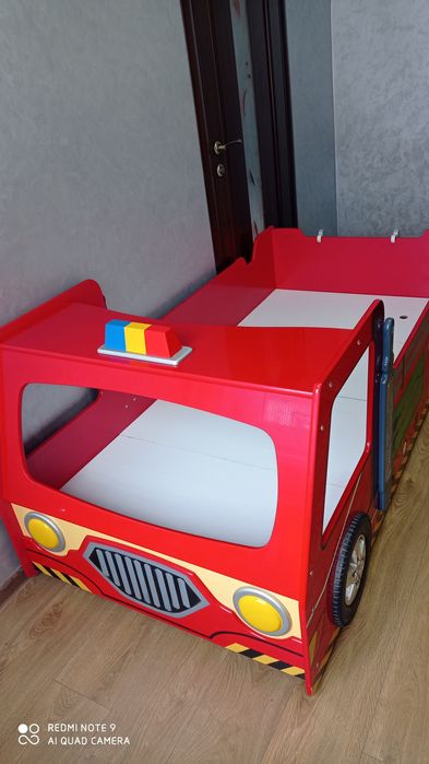 Ліжко дитяче пожежна машина