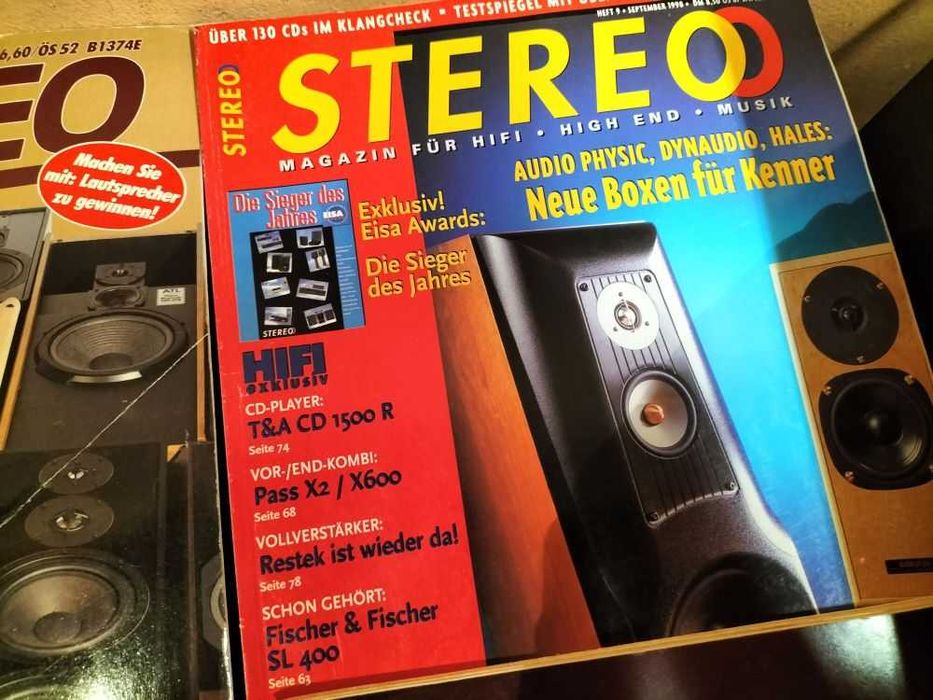 Czasopisma Niemieckie Audio: Stereo i Fono Forum szt.  4