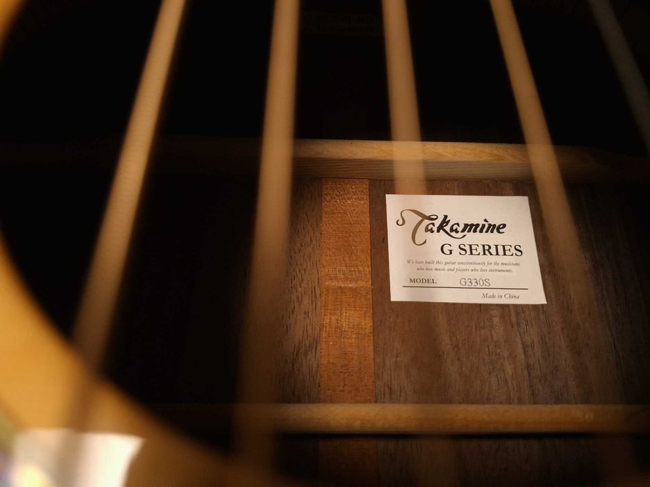 Gitara akustyczna Takamine G330S | 1 właściciel | Pokrowiec | Stan bardzo dobry
