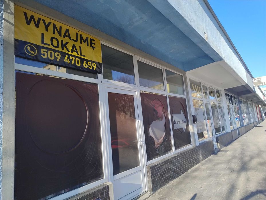 REZERWACJA wynajmę lokal handlowo usługowy Częstochowa ul. Zapolskiej
