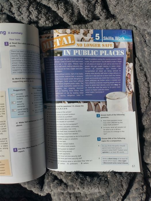 On Screen Workbook Grammar Book B1+/B2