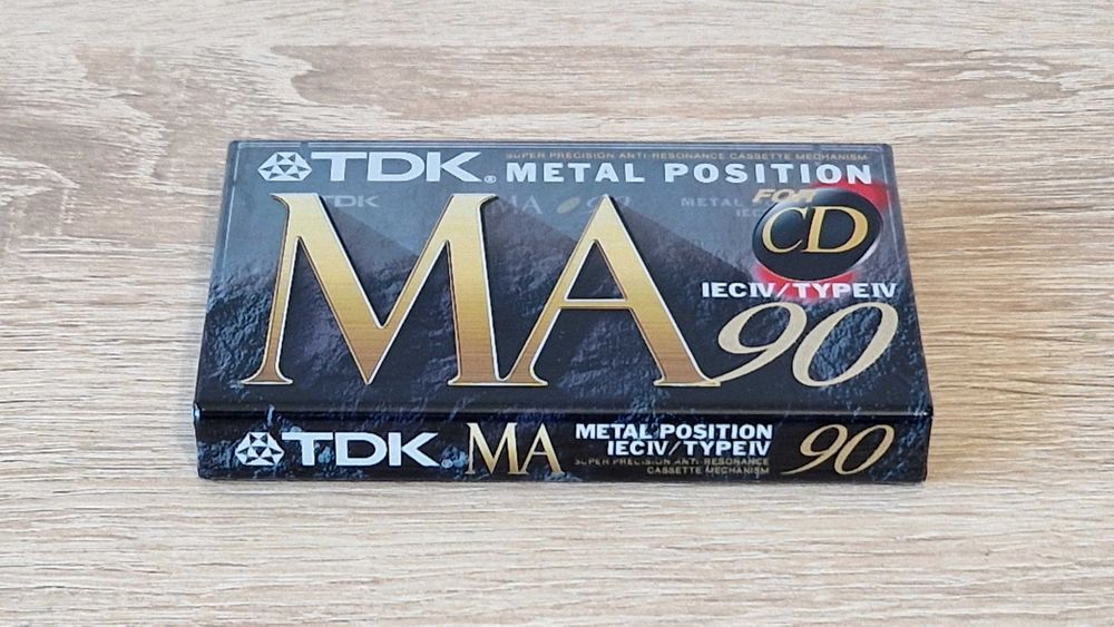 Kaseta magnetofonowa TDK MA-90 METAL TYPE IV