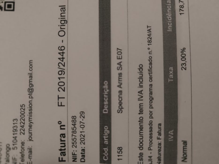 Arma com tudo incluído Airsoft Specna Arma SA E07