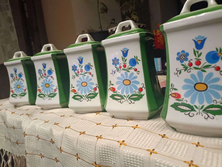 Pojemniki kuchenne lubiana PRL