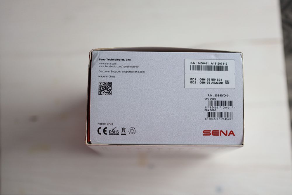 Sena 20S EVO — мото Bluetooth-гарнітура | стан новий