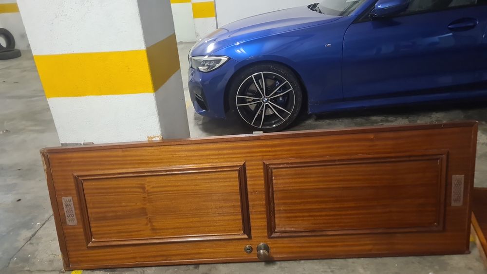 Porta de interior de Madeira