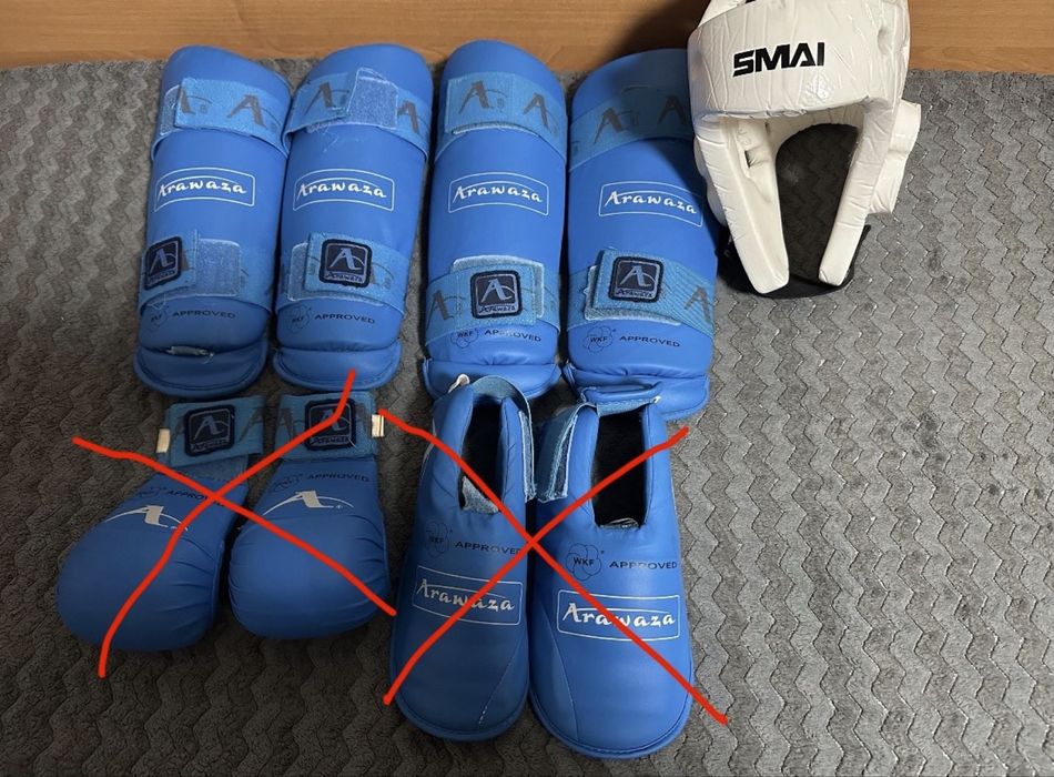 Екепірування для карате