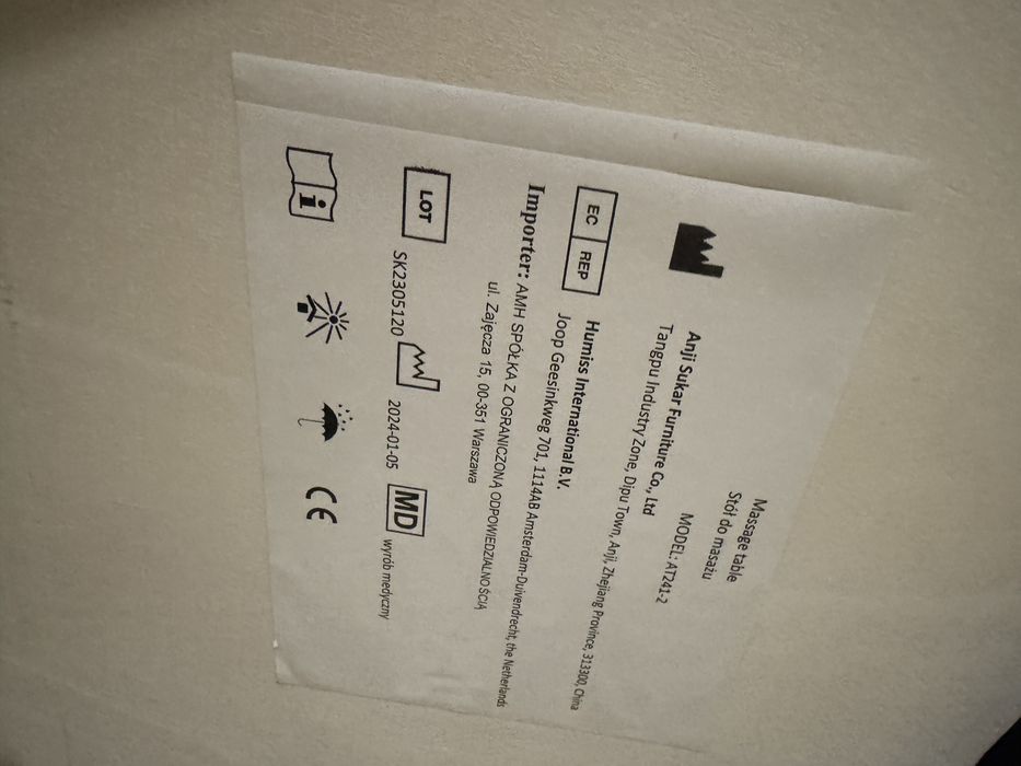 Łożko kosmetyczne i coucou szerokosc 80cm